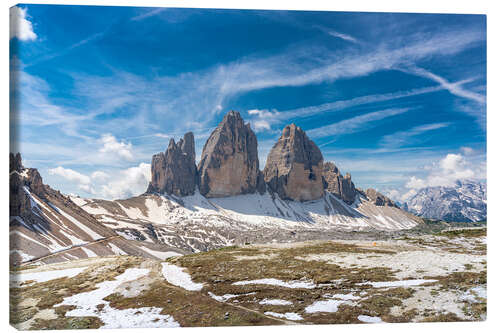 Tableau sur toile Tre Cime Di Lavaredo, Dolomites, South Tryol, Italy