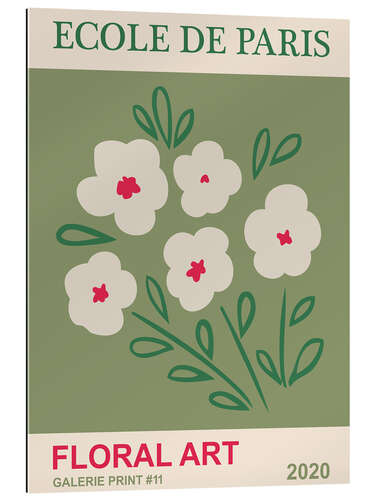 Gallery print Ecole De Paris - White Flowers