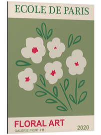 Magnettafel Ecole De Paris - White Flowers