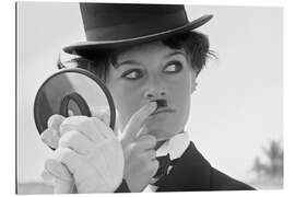 Gallery print Brigitte Bardot as Charlie Chaplin, 1965