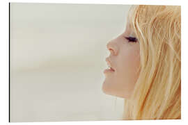 Magnettafel Brigitte Bardot am Strand 1965