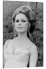 Magnettafel Porträt von Brigitte Bardot