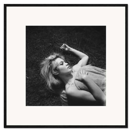 Stampa artistica con cornice Dreamy Brigitte Bardot