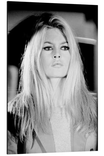 Aluminiumtavla Brigitte Bardot Iconic Portrait