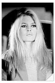 Naklejka na ścianę Brigitte Bardot Iconic Portrait