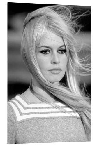 Gallery Print Brigitte Bardot - Haare im Wind