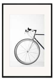 Gerahmter Kunstdruck Rennrad