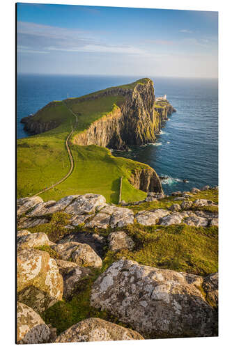 Alubild Neist Point Lighthouse, Isle of Skye, Schottland