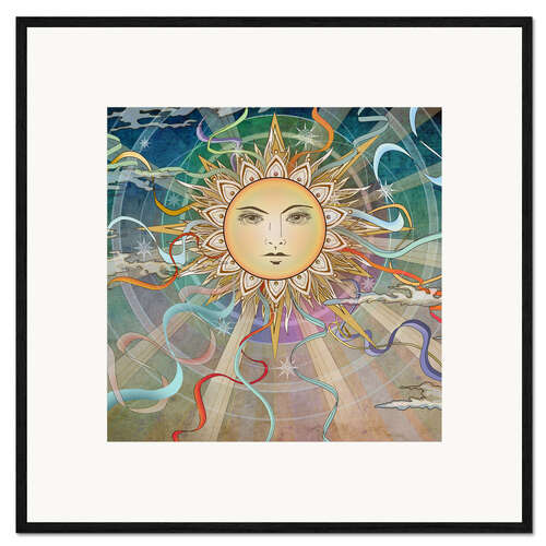 Plakat artystyczny premium w ramie Midsummer