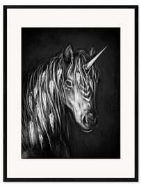 Framed art print Unicorn