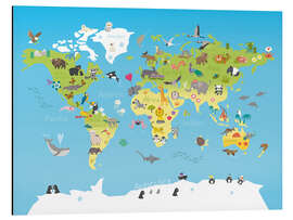 Magnettafel Die Welt der Tiere