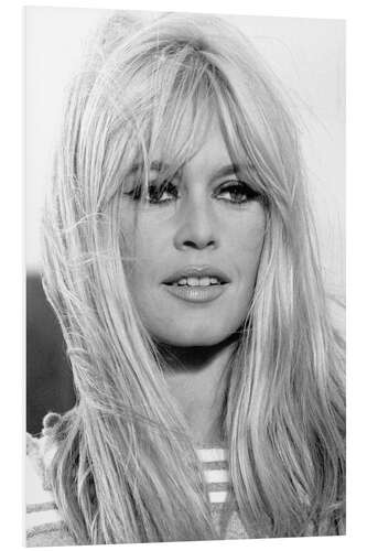 Foam board print Brigitte Bardot - Two Weeks in September