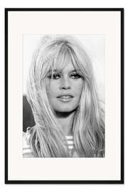 Gerahmter Kunstdruck Brigitte Bardot - Zwei Wochen im September