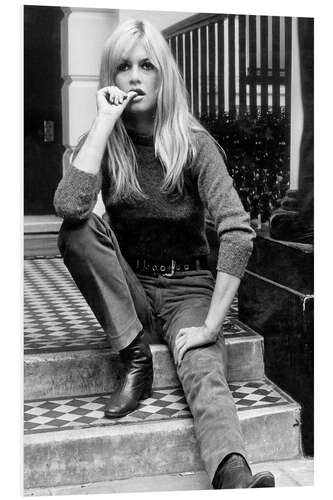 PVC-taulu Casual Brigitte Bardot