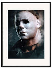Gerahmter Kunstdruck Michael Myers - Halloween