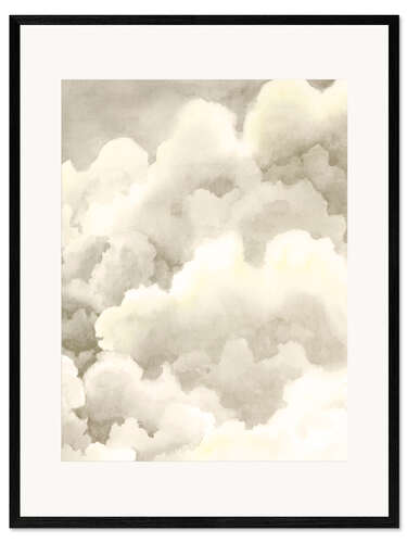 Impression artistique encadrée Storm Brew II
