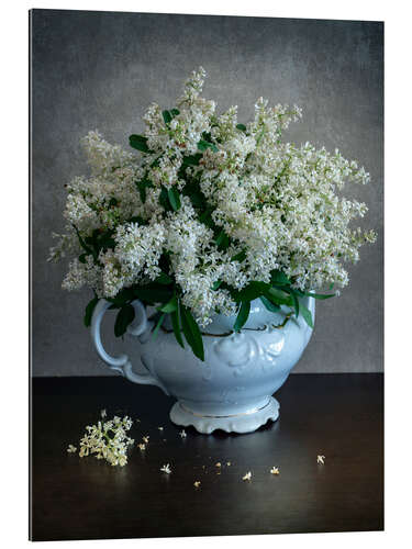 Galleriataulu Still life with privet flowers