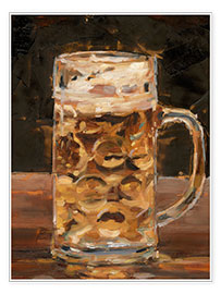 Póster  Beer glass II - Ethan Harper