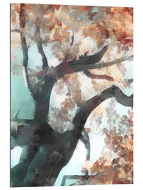 Quadro em plexi-alumínio Fall Tree I