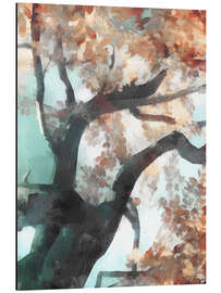 Magnettafel Herbstbaum I