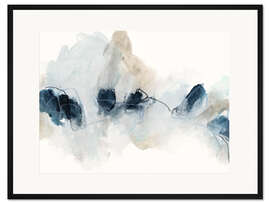 Gerahmter Kunstdruck Geodenküste I