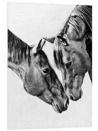 Quadro em PVC Equine Portrait VI