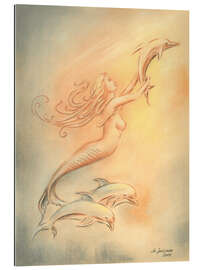 Galleriprint Dolphins angels of the seas