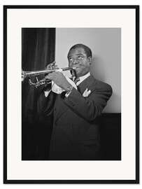 Gerahmter Kunstdruck Louis Armstrong, "Satchmo"