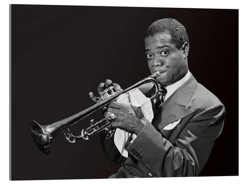 Acrylic print Louis Armstrong I