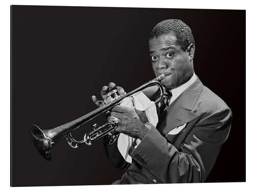 Cuadro de aluminio Louis Armstrong I