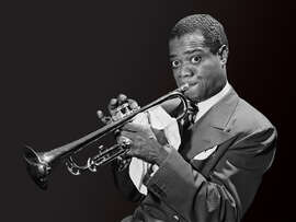 Magnettafel Louis Armstrong I