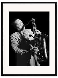 Gerahmter Kunstdruck Lester Young