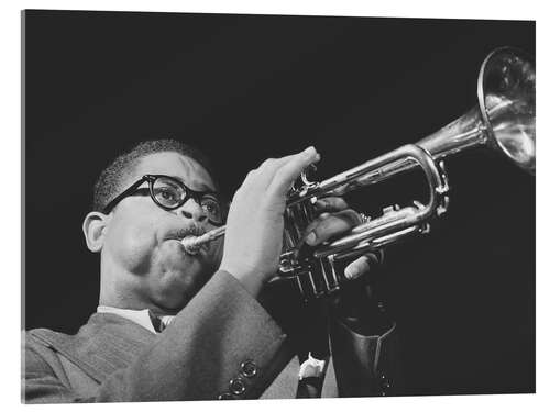 Acrylic print Dizzy Gillespie I