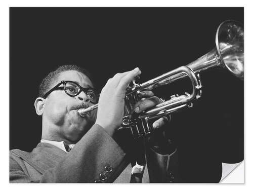 Naklejka na ścianę Dizzy Gillespie I