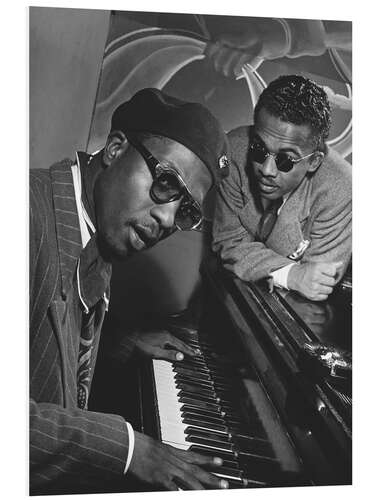 Tableau en PVC Thelonious Monk and Howard McGhee