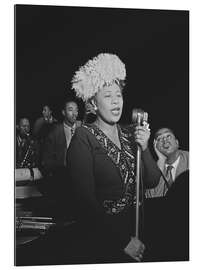 Galleritryck Ella Fitzgerald, Dizzy Gillespie, Ray Brown, Milt Jackson, and Timmie