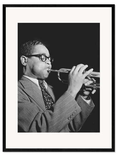 Impresión de arte enmarcada Dizzy Gillespie II