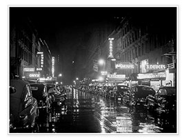 Print  52nd Street, New York - William P. Gottlieb/LOC