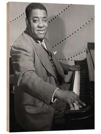 Wood print Art Tatum - William P. Gottlieb/LOC