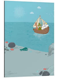 Magnettafel Um die Welt segeln