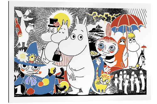 Gallery print Adorable Moomins