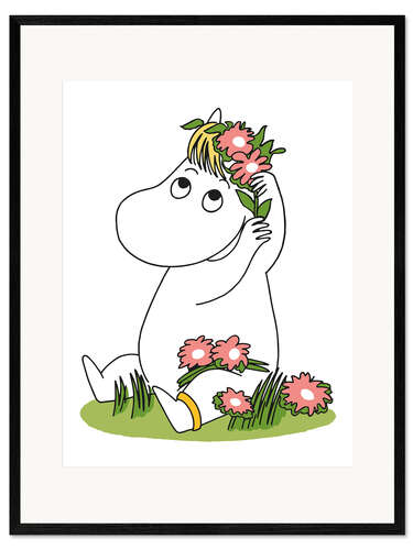 Framed art print Beautiful Snorkmaiden