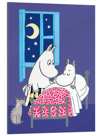 Gallery print Good night Moomin