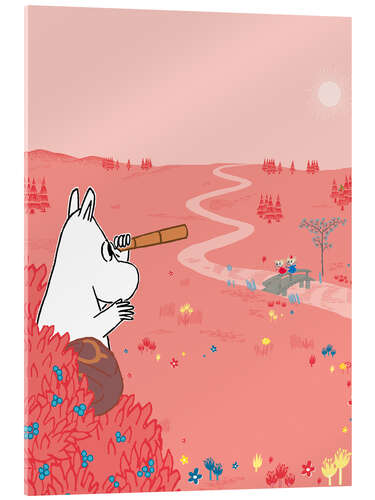 Acrylic print The wonders of Moominvalley