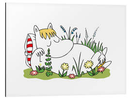 Aluminium print Dreamy Snorkmaiden