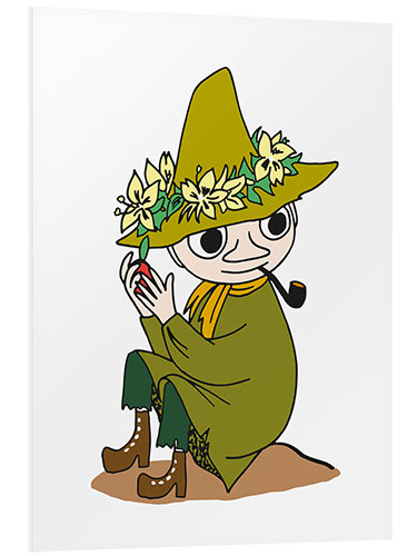 Cuadro de PVC Snufkin with a pipe