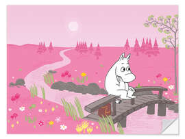 Sisustustarra Moomin and the sunset