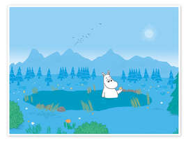 Plakat  Moomin and the Wishing Star