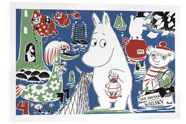 Acrylic print Moomin Adventures