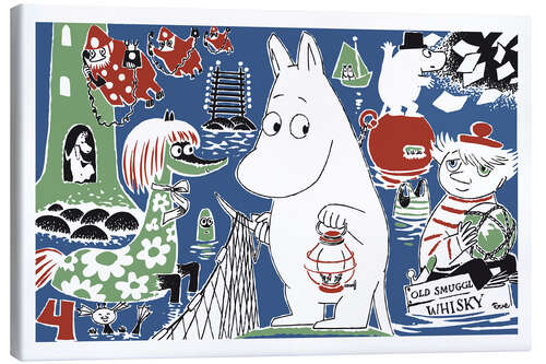 Canvas print Moomin Adventures